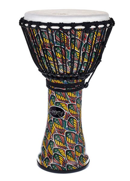 Gewa 7'' Djembe Liberty Rope Tuned Peacock